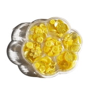 Buttons Galore Treasure Box-Citrus Splash