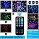 thumbnail image 2 of Bola de discoteca, luces de fiesta, luces de discoteca, luz de almacenamiento activada por sonido con control remoto, iluminación de DJ, luz LED RGB de 3 W, espectáculo de luces de baile para sala de, 2 of 5