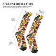 thumbnail image 4 of Pofeuu Retro Floral Butterfly Print Compression Socks for Women & Men Circulation - Best Support for Nurses,Running,Athletic,Sports, 4 of 7