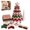 C#christmas tree, variant on Pre‑Cut Fabric Patchwork Christmas Tree DIY Kit, Multiple Style Topper Quilt Craft Set, 3D Layered Self‑Standing Table Ornament, Holiday Gift for Quilting & Sewing Hobby Enthusiasts
