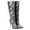 Gray, variant on AXXD High-Heels Knee High Boots,Over-the-Knee Outdoor Riding Boots 2024 Fall Shoes For Women 2024 Comfort Snow Boots For Women Couples Women Shoes For Clearence