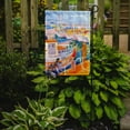 thumbnail image 2 of Carolines Treasures 6001-FLAG-PARENT Black and White Cat  No Fishing Flag  multicolor, 2 of 2