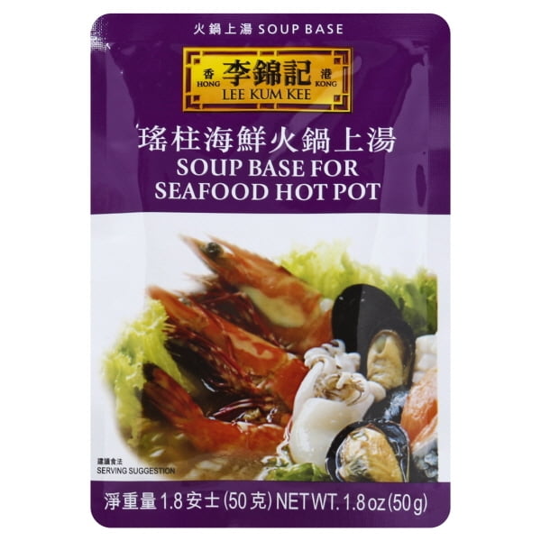 Lee Kum Kee Soup Base For Seafood Hot Pot, 1.8Ounce