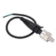 thumbnail image 1 of Transductor de presión de acero inoxidable, rosca 27NPT de 1/8 pulg., 100 PSI, sensor de sonda de presión para reemplazo, 0,5-4,5 V, 1 of 14