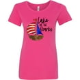 thumbnail image 3 of Inktastic Lake of the Ozarks Sailboat Women's T-Shirt, 3 of 5