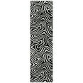 thumbnail image 2 of Addison Rugs Chantille Indoor/Outdoor Transitional Swirls Black Washable Runner Rug, 2'3" x 7'6", 2 of 6