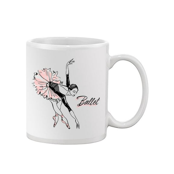 Ballerina In Ballet Pose Mug Unisex's -Image by Shutterstock