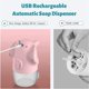 thumbnail image 5 of Dispensador AutomáTico de JabóN, JabóN en Espuma para NiñOs, Recargable Sin Contacto, Contacto con Lindos Animales (Rosa), 5 of 5