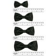 thumbnail image 2 of Gift Wedding Formal Tuxedo Suits Satin Bow Tie from Boy Baby Toddler Kid to Men, 2 of 2