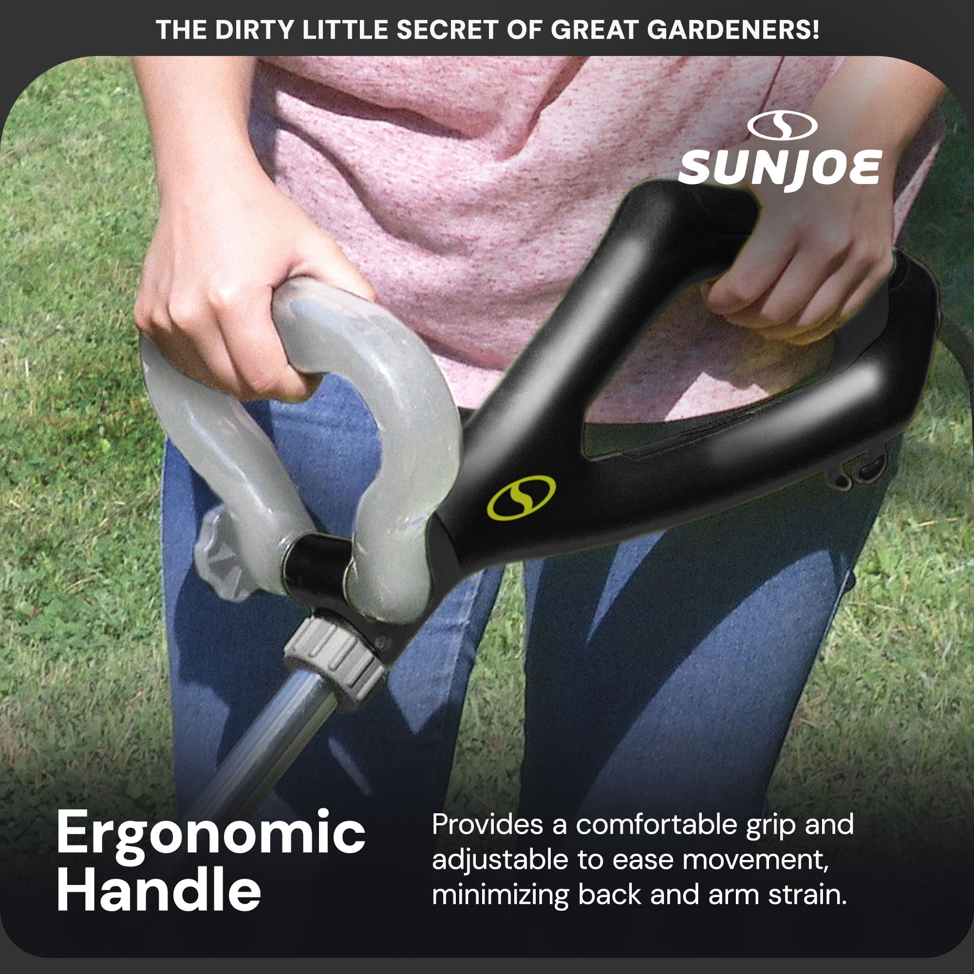 Sun Joe 2.5-Amp Corded Garden Cultivator, Electric Soil Tiller Gardening Tool (Open Box)
