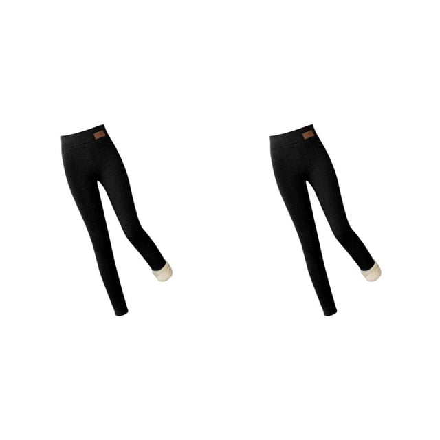 Wosthever Mallas gruesas de Cachemira para mujer, pantalones ajustados de realce para invierno todo en uno, pantalones ajustados cálidos para Fitness, Type1 NO1 Wosthever CBP587471