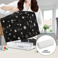 thumbnail image 5 of SEANATIVE Christmas Snowflake Dust Cover for Sewing Machine Universal Protective Cover Compatible with Most Standard Sewing Machines Accessories Decor Cover, 5 of 7