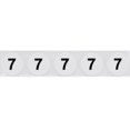 thumbnail image 2 of Circle Dot Number 7 Stickers | 0.75" Inch Round | 500 Pack, 2 of 3