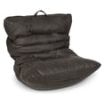 thumbnail image 2 of Big Joe Roma Bean Bag Chair, Shadow Graphite Vintage Suede, 3 feet, 2 of 9