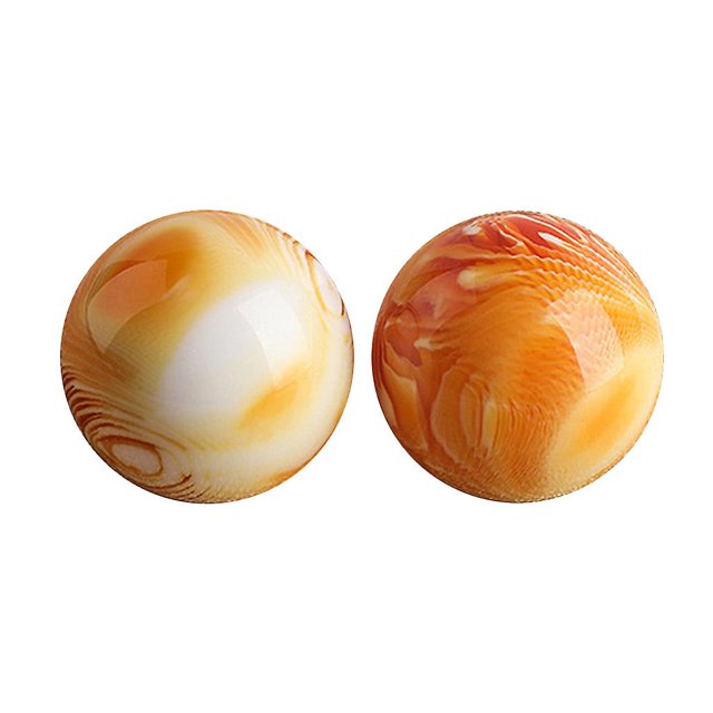 Mini bola de masaje de 2 piezas, bolas manuales interactivas suaves y giratorias de alta velocidad