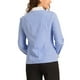 thumbnail image 3 of CAMISA DE MUJER INSPIRE CHIC, A RAYAS, CON COLLAR EN CONTRASTE, DE MANGA LARGA, CON BOTONES, TAMAÑO S, AZUL, 3 of 6