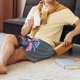 thumbnail image 5 of Balery Lady Duck Pantalones cortos de pijama de punto de algodón para hombre con cinturilla y bolsillos-4X-Large, 5 of 6