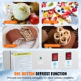 thumbnail image 3 of KFFKFF Stainless Steel Fried Ice Cream Roll Machine Stainless Steel (3 piece), 3 of 8