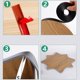 thumbnail image 4 of 1PCS 1M 12-25mm TPE Edging Tape 1 2 3 U-Shaped Self-adhesive Edge Strip For Furniture Edge Protection Home LivingRoom Supplies, 4 of 11