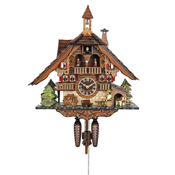 Engstler Quartz Cuckoo Clock - The Thirsty Beerdrinker