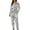 J, variant on Kcodviy Women Casual Lapel Button Plaid Printing Two Piece Long Sleeve Pajamas Pajamas Suit Woman Night Pajamas Robe Set Womens Christmas Pajamas Set Womens Pants Petite Pajamas for Teens Girl