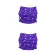 thumbnail image 2 of Qarigey Pañal para adultos, reutilizable, lavable, ajustable, a prueba de fugas, transpirable, pantalones de enfermería, tela ligera para Púrpura 2Conjunto, 2 of 6