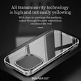thumbnail image 5 of Dteck Kickstand Case for iPhone 15 Pro, Built-in Camera Ring Stand Case Non-Yellowing TPU Shockproof Slim PC Clear Back Cover for iPhone 15 Pro,Darkblue, 5 of 7