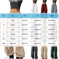 thumbnail image 3 of ABATAB Cargo Pants for Women with Pockets Lightweight Hiking Pants Baggy Casual Streetwear Trousers for Travel Athletic and Outdoor, 3 of 6