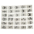 thumbnail image 1 of Unique Bargains 1 Set Personalized Fake Tattoos Butterfly Temporary Tatto for Adult Black, 1 of 5