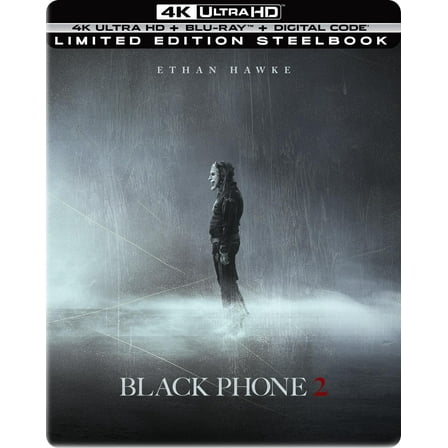 Black Phone 2 (Walmart Exclusive) (Steelbook) (4k Ultra HD   Blu-ray   Digital Copy), Horror, Universal