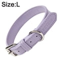 thumbnail image 2 of Collar de cuero para perros - Lindo collar ajustable para perros pequeños y medianos, 2 of 5
