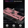 thumbnail image 6 of Entronix Heavy Duty Case Designed for Galaxy S23 ULTRA, Rotating Ring Protective Cover, Pink, 6 of 6