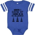thumbnail image 3 of Inktastic Future Oil Rig Worker Boys or Girls Baby Bodysuit, 3 of 5