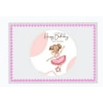 thumbnail image 2 of Birthday Ballerina-Caucasian Edible Extra Large 8 x 10 Cake Decoration Topper Image, 2 of 3