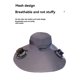 thumbnail image 2 of Sombrero de Pescador con Protección Solar, Ideal para Acampar Al Aire Libre, Pescar y Hacer Senderismo. Gorra con Ventilador Solar Portátil con Dos Ventiladores., 2 of 5