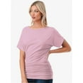 thumbnail image 4 of Womens Super Comfy Boat Neck Dolman Top Shirt, 4 of 4