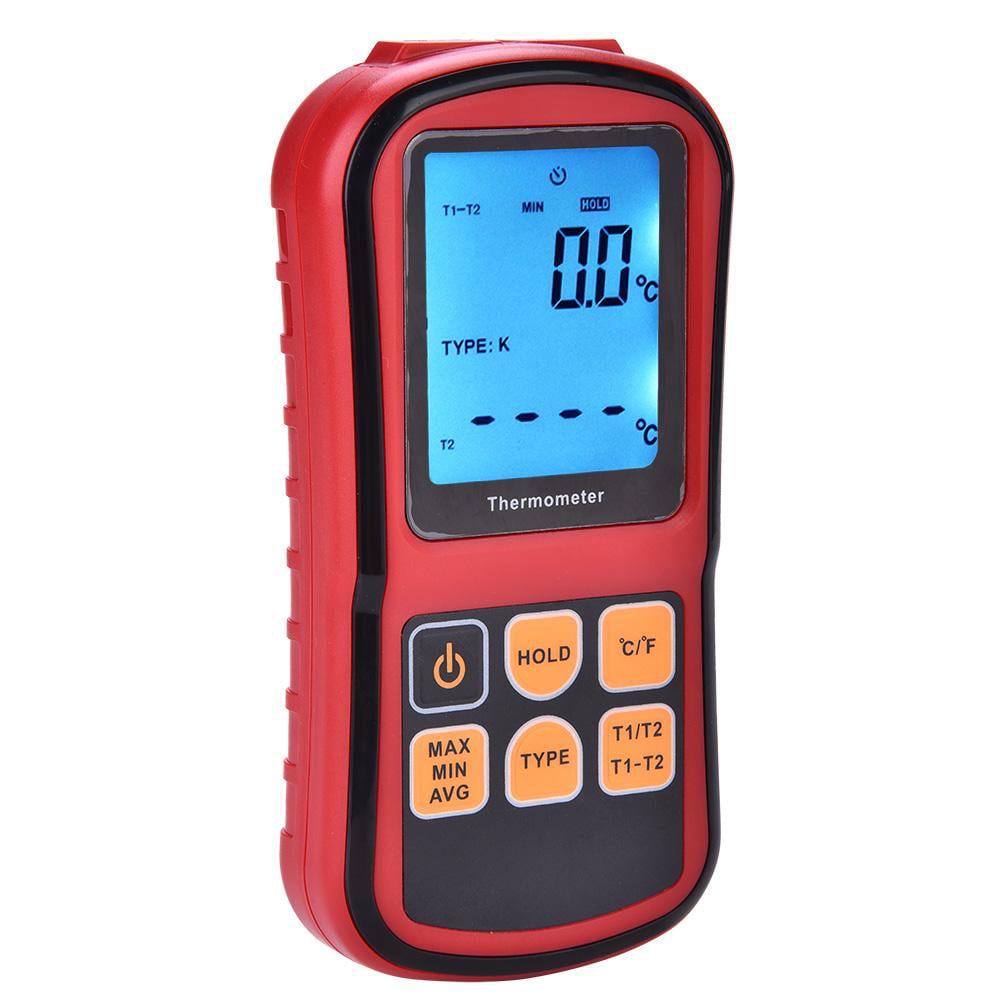 GM1312-50~300C Thermocouple Thermometer Dual-channel Digital Temperature Meter