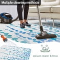 thumbnail image 5 of Blue Outdoor Rug for Patio/Deck/Porch, Non-Slip Large Area Rug 5 x 8 Ft, Polka Dots Watercolor Abstract Art Indoor Outdoor Rugs Washable Area Rugs, Reversible Camping Rug Carpet Runner, 5 of 8