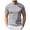Light Gray, variant on Dagaeig Mock Neck T Shirts for Men Short Sleeve Mock Turtleneck Slim Fit Gym Lightweight Summer Golf Pullover Tops Undershirt