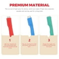 thumbnail image 3 of OULII 4 Pcs Fils Pratiques pour Tourne-Disque Blanc pour Écouter de la Musique, 3 of 8