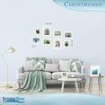 thumbnail image 2 of Icona Bay 8x10 Alpine White Picture Frames w/ Mat, 6 Pack, Countryside Collection (US Company), 2 of 6