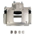thumbnail image 4 of TRQ Front Brake Pad & Rotor Kit Brake Caliper Brake Pads Brake Rotor Ceramic Vented Premium G-Coated Fits Select 2012 Chrysler Town & Country Dodge Grand Caravan Ram C/V Volkswagen Routan, 4 of 6