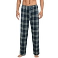 thumbnail image 2 of Pj Pants for Men Mens Tall Pajama Pants 30/32/34/36/38 Long Inseam Plaid Lounge Pants Sleepwear Pajama Bottoms Cotton, 2 of 6
