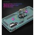 thumbnail image 4 of Note 10 Plus Case,Note 10+ Case, [Military Grade ] Shock-Absorption Bumper Cover Anti-Scratch Case with Ring Car Mount Kickstand for Galaxy Note 10 Plus/Note 10 Plus 5G - Teal, 4 of 6