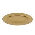thumbnail image 5 of DecMode 13" Round Gold Melamine Charger, Set of 8, 5 of 7