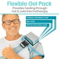 thumbnail image 5 of Arctic Flex Compression Shoulder Ice Pack - Adjustable Cold Therapy Wrap for Rotator Cuff, Tendonitis, Sports Injuries with Inflatable Compression Chamber, 5 of 10
