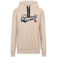 thumbnail image 2 of Women's Levelwear Khaki St. Louis Cardinals Oversized Waterfall Glide Hoodie, 2 of 3