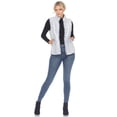 thumbnail image 4 of White Mark Women's Zip Up Sherpa Vest, 4 of 6