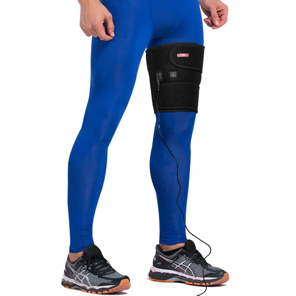 Fosa Adjustable Heated Pad Heat Therapy Knee Wrap Brace Thermotherapy W