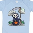 thumbnail image 4 of Inktastic Halloween Trick or Treating Cute Grim Reaper Boys or Girls Baby Bodysuit, 4 of 5